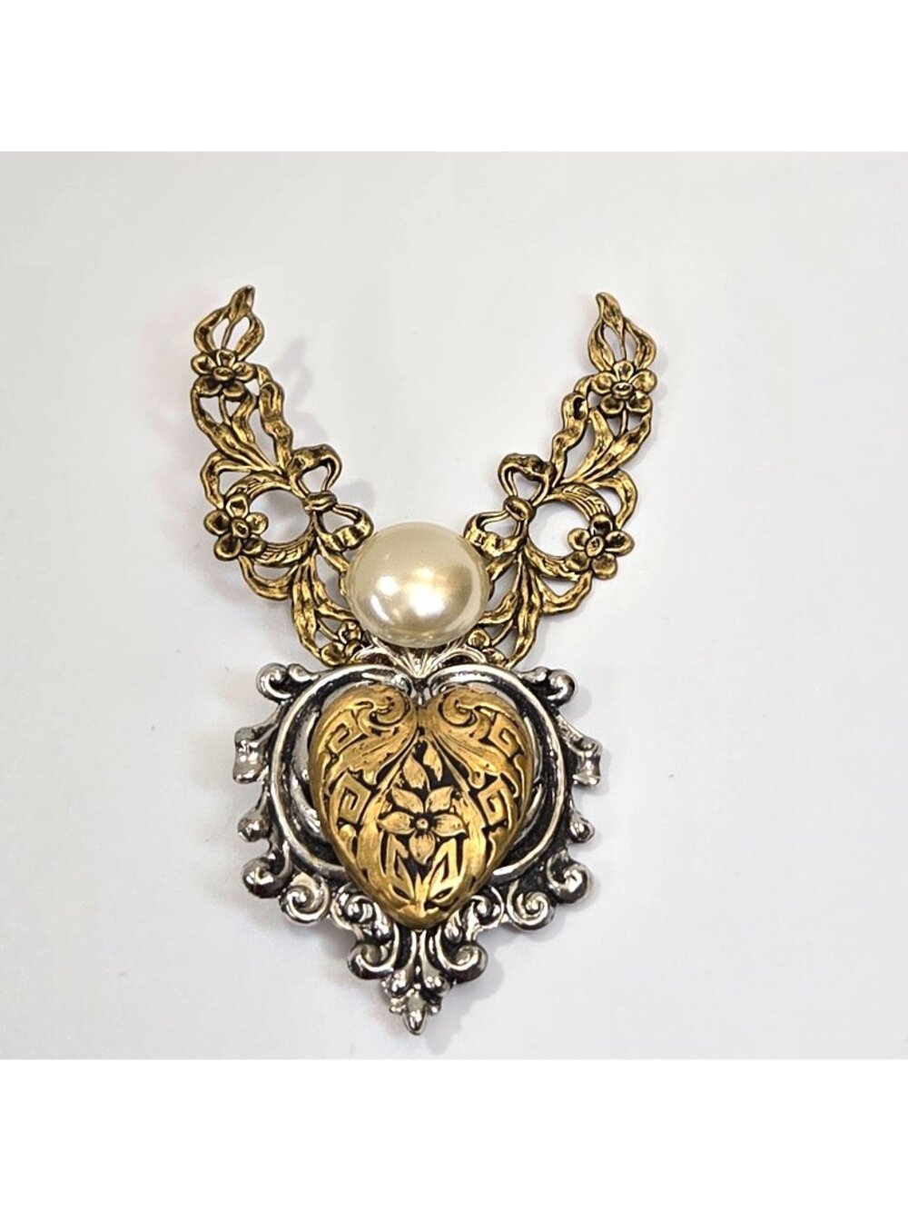 Vintage Signed Jane Angels Of Love My Name Is Hope Brooch